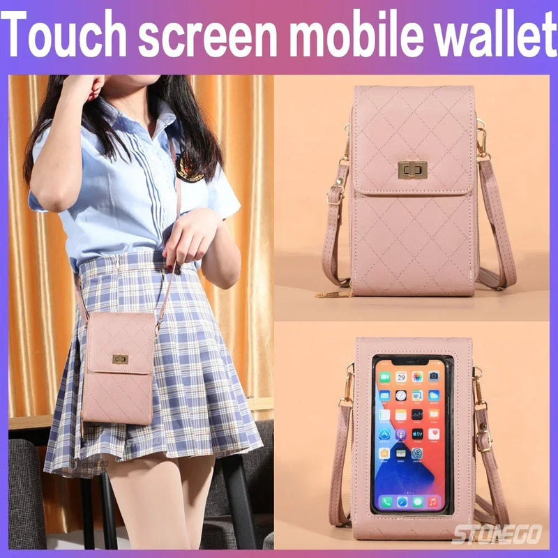 Bolsa Touch Screen - NOVIDADE!!!  Grande Capacidade/Carteira Móvel